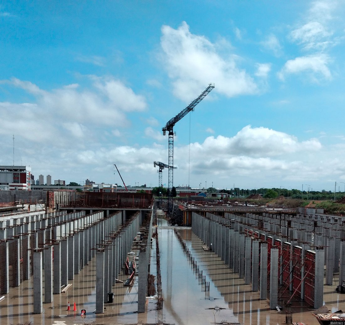Cementos Avellaneda » Hormigones » Obras » Planta Potabilizadora Aysa Bernal
