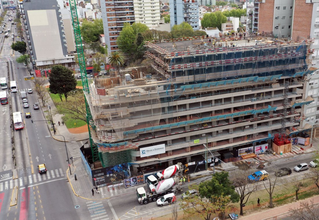 Cementos Avellaneda » Hormigones » Obras » Edificio OS Jaramillo, Nuñez
