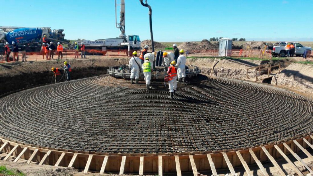 Cementos Avellaneda » Hormigones » Obras » Parque Eólico La Genoveva » Parque Eólico La Genoveva