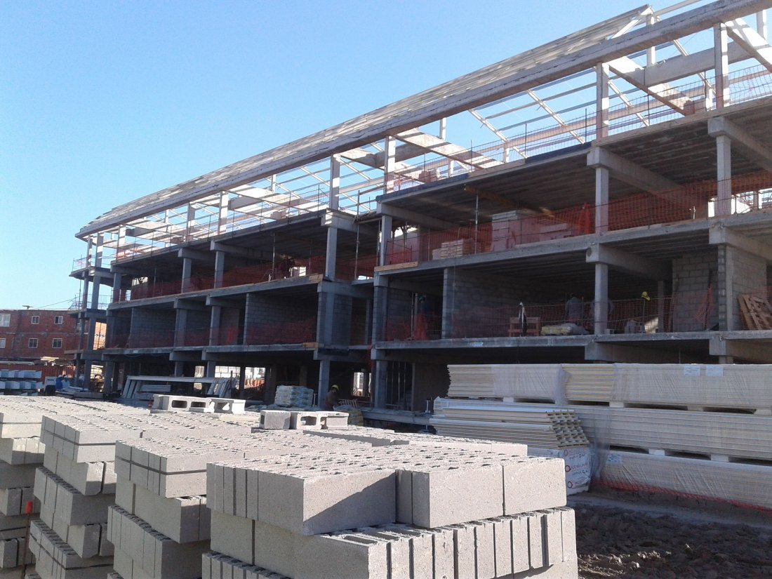 Cementos Avellaneda » Hormigones » Obras » Viviendas YPF Retiro » Viviendas YPF Retiro
